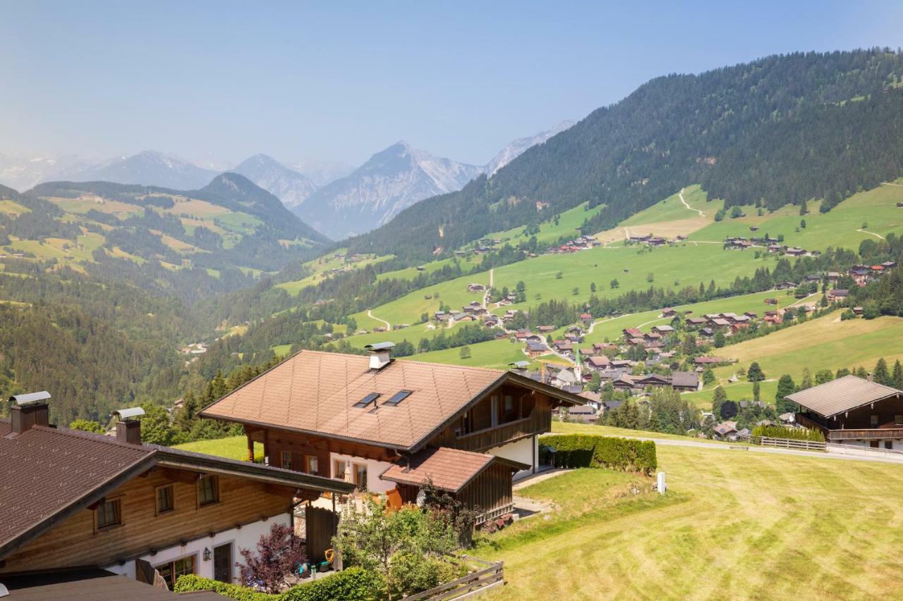 Bauernhaus Rossmoos Alpbach Bagian luar foto